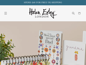 Helen Exley homepage screenshot