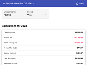 'thetax.nl' screenshot