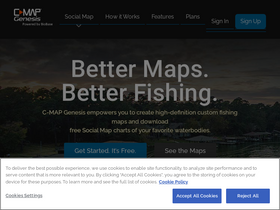 'genesismaps.com' screenshot