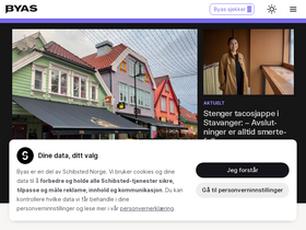 'byas.no' screenshot
