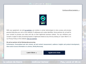 'ligue2.fr' screenshot