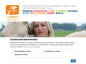 'knhs.nl' screenshot