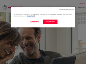 'verisure.com' screenshot