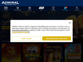 'admiral.ro' screenshot