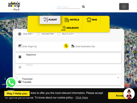 'adotrip.com' screenshot