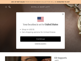 'estellabartlett.com' screenshot