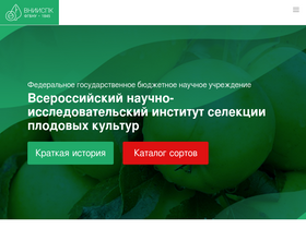 'vniispk.ru' screenshot