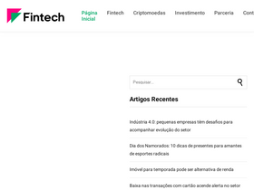 'fintech.com.br' screenshot