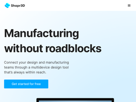 'shapr3d.com' screenshot