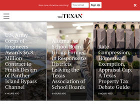 'thetexan.news' screenshot