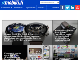 'mobiili.fi' screenshot