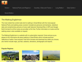 'walkingenglishman.com' screenshot