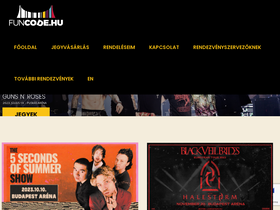 'funcode.hu' screenshot