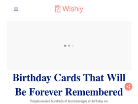 'wishiy.com' screenshot