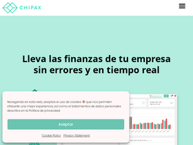 'chipax.com' screenshot