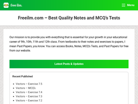 'freeilm.com' screenshot
