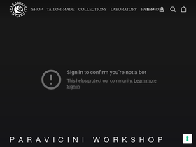 paravicini.it homepage screenshot