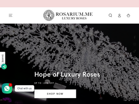 rosarium.me homepage screenshot