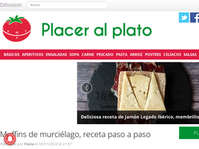 'placeralplato.com' screenshot