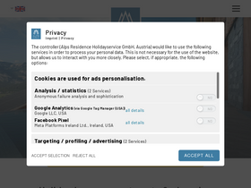 'alps-resorts.com' screenshot