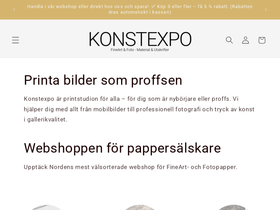 konstexpo.com homepage screenshot