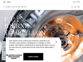 'acollectedman.com' screenshot