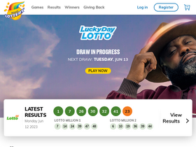 'illinoislottery.com' screenshot