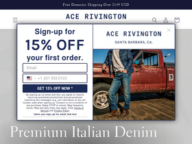 acerivington.com homepage screenshot