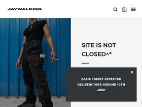 'jaywalking.in' screenshot