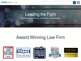 'classlawgroup.com' screenshot