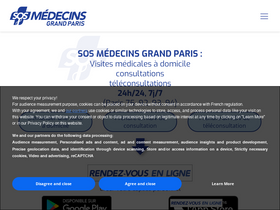 'sosmedecins.fr' screenshot