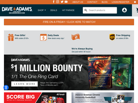 'dacardworld.com' screenshot