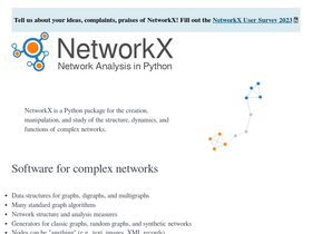 'networkx.org' screenshot