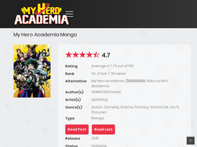 'horimiya.net' screenshot