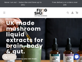 Fungshui homepage screenshot