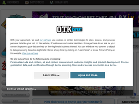 'otk-expert.fr' screenshot