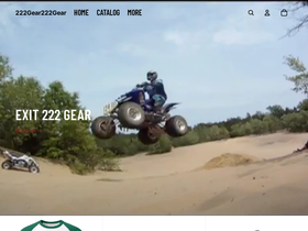222gear.com homepage screenshot