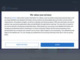 'pc-builds.com' screenshot