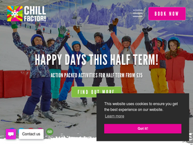 'chillfactore.com' screenshot