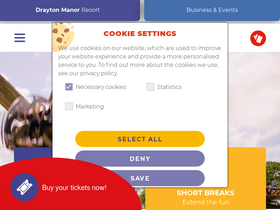 'draytonmanor.co.uk' screenshot