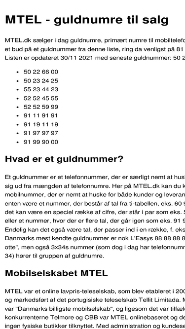 mtel.dk