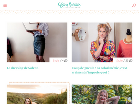 'bienhabillee.com' screenshot