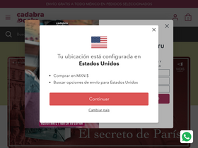 'cadabrabooks.com' screenshot