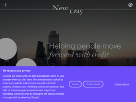 'newday.co.uk' screenshot