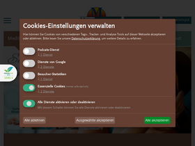 'mediterana.de' screenshot