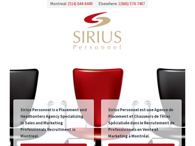 siriuspersonnel.com
