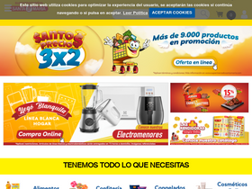 'supermercadosantamaria.com' screenshot