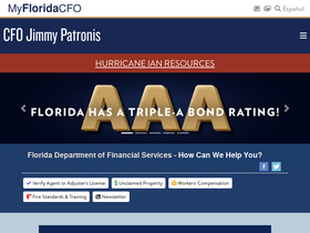 'myfloridacfo.com' screenshot