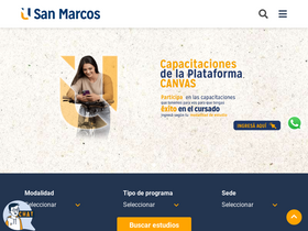 'usanmarcos.ac.cr' screenshot