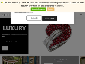 'christies.com.cn' screenshot